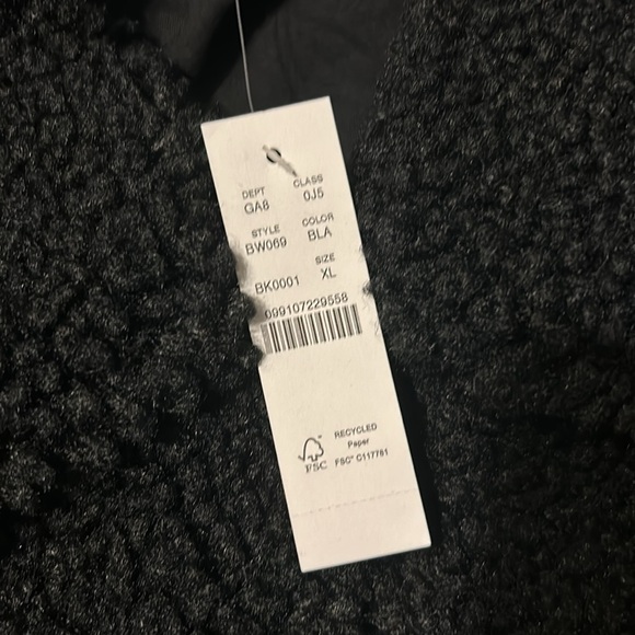 Jcrew Cropped Sherpa Jacket Bomber Jacket Cozy Coat - Picture 8 of 10